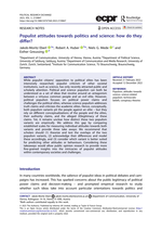 Populist attitudes towards politics and science: How do they differ?